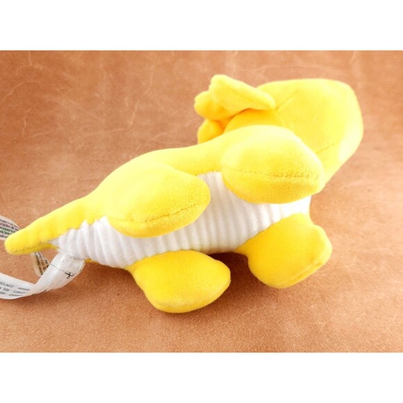 Naturally Kids Yellow Triceratops Dinosaur Plushie 07/2022 ~ 7.5 Inches - Picture 3 of 7